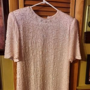 Brilliant by J.A. Sequin Dress Size P/M